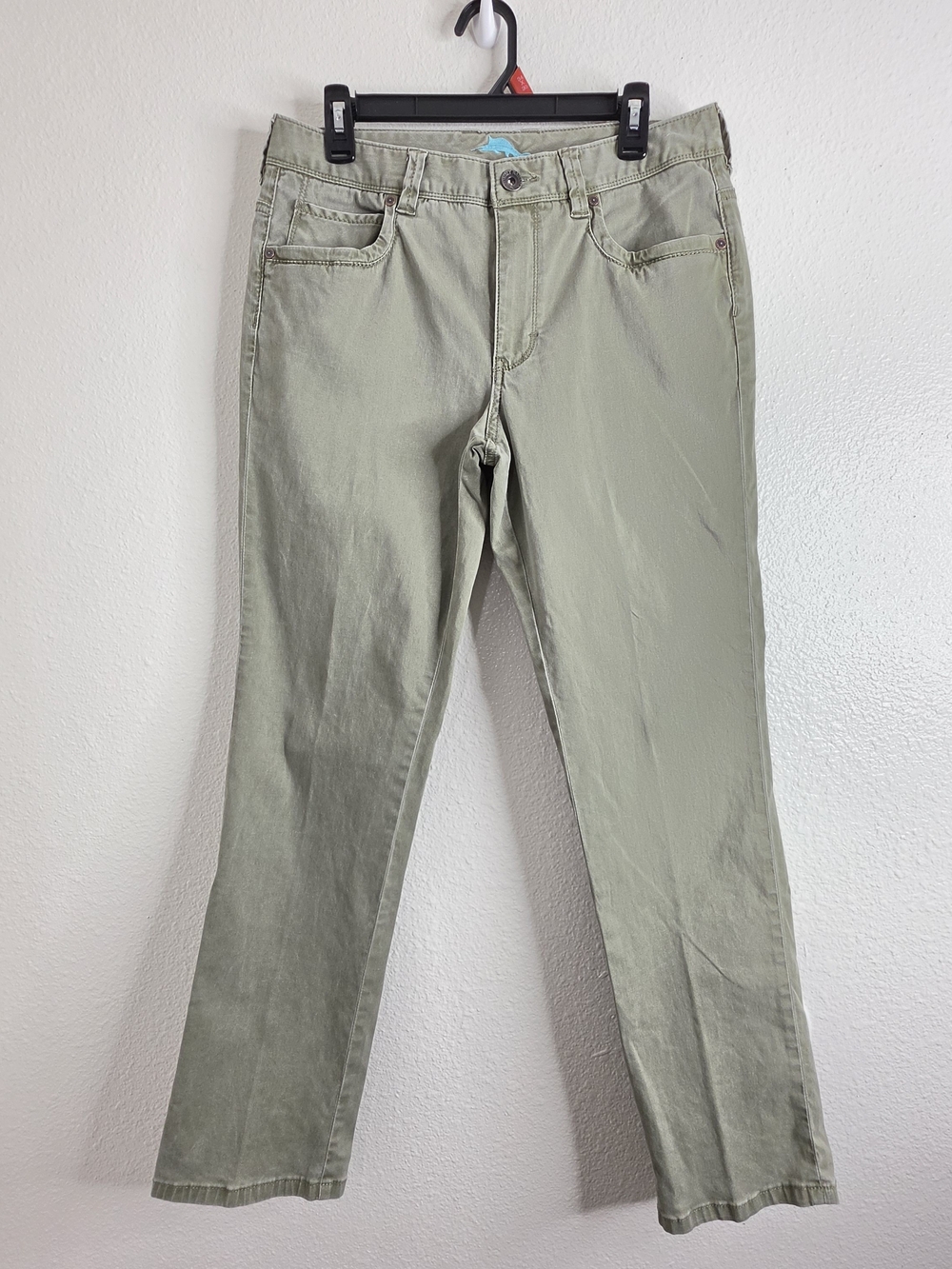 Tommy Bahama Men’s Pants 32x30 Olive Green Casual Stretch Chinos